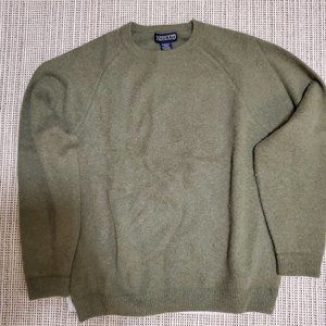 Lands End light green cashmere sweater, SZ M